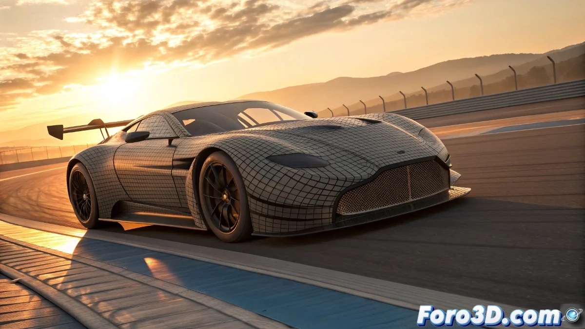 Conductos de ventilación impresos en 3D para el Aston Martin Vulcan mostrando complejas geometrías internas y estructura de material compuesto