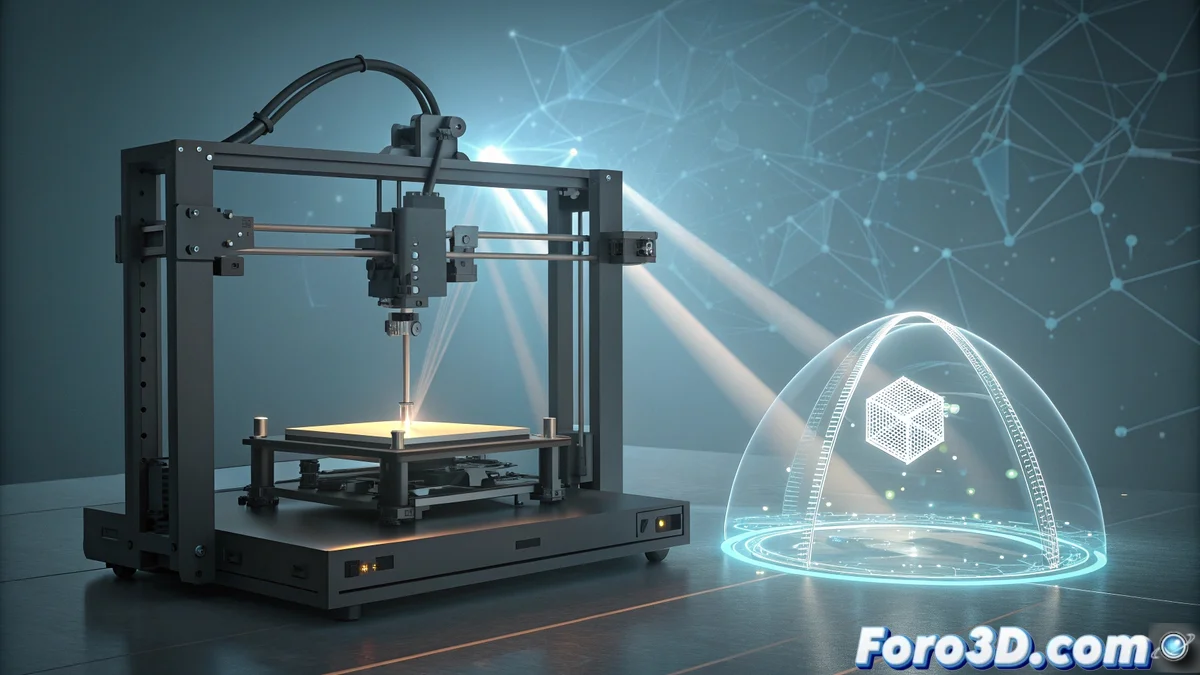 Impresora 3D Bambu Lab de gama alta en entorno de producción, mostrando detalles técnicos y nuevas características de hardware en primer plano.