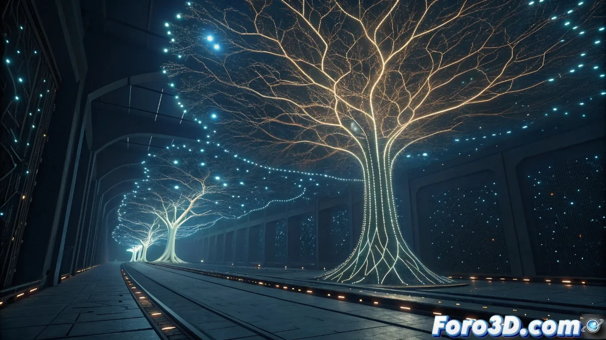 Diagrama ilustrativo mostrando los tres tipos principales de aprendizaje automático con ejemplos visuales de algoritmos y aplicaciones prácticas en diferentes industrias