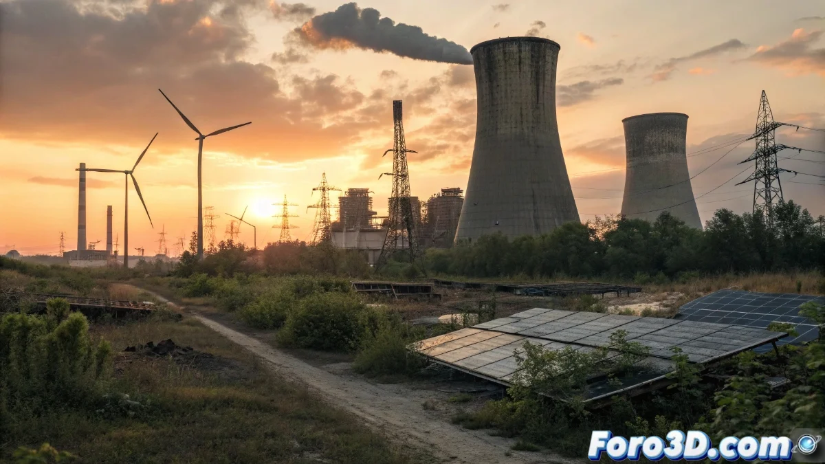 Sesión plenaria en el Congreso de los Diputados con diputados votando sobre energía nuclear