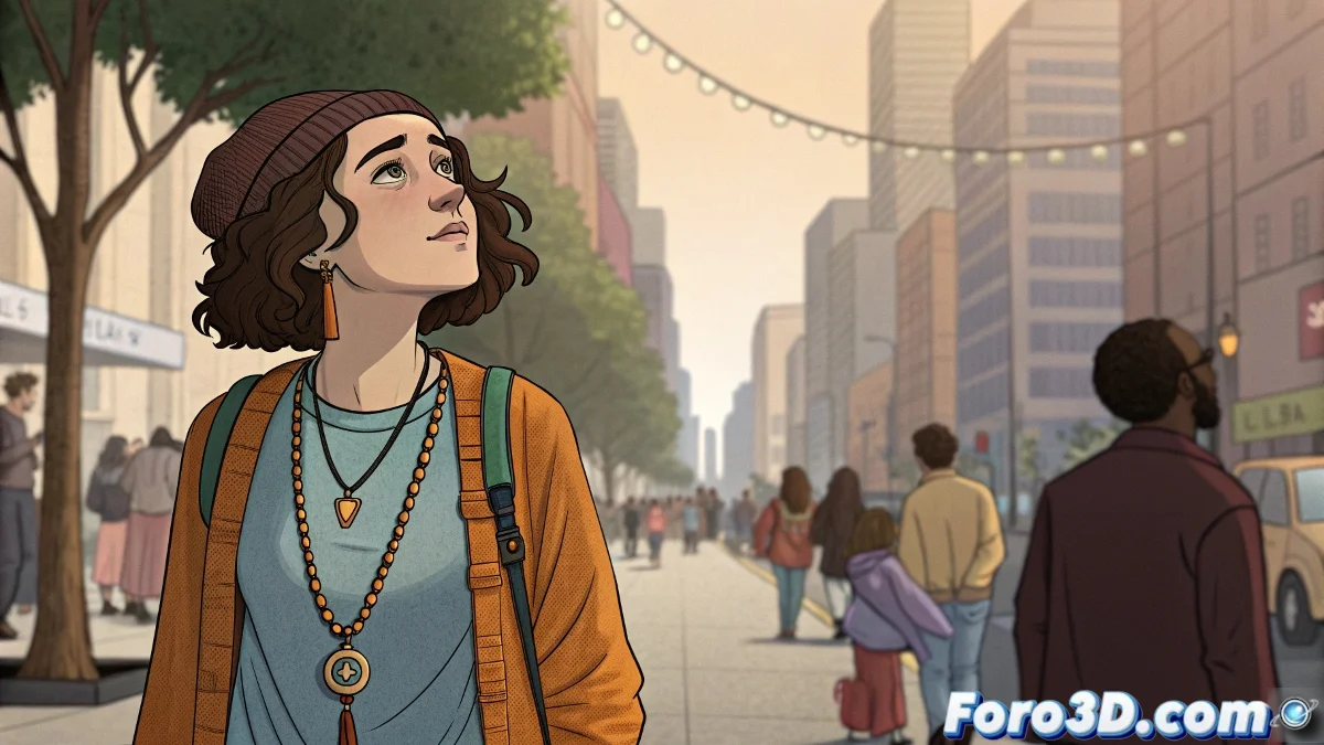 Portada del cómic Death: The High Cost of Living mostrando a la joven Death con estilo gótico en un entorno urbano cotidiano, sonriendo amablemente.