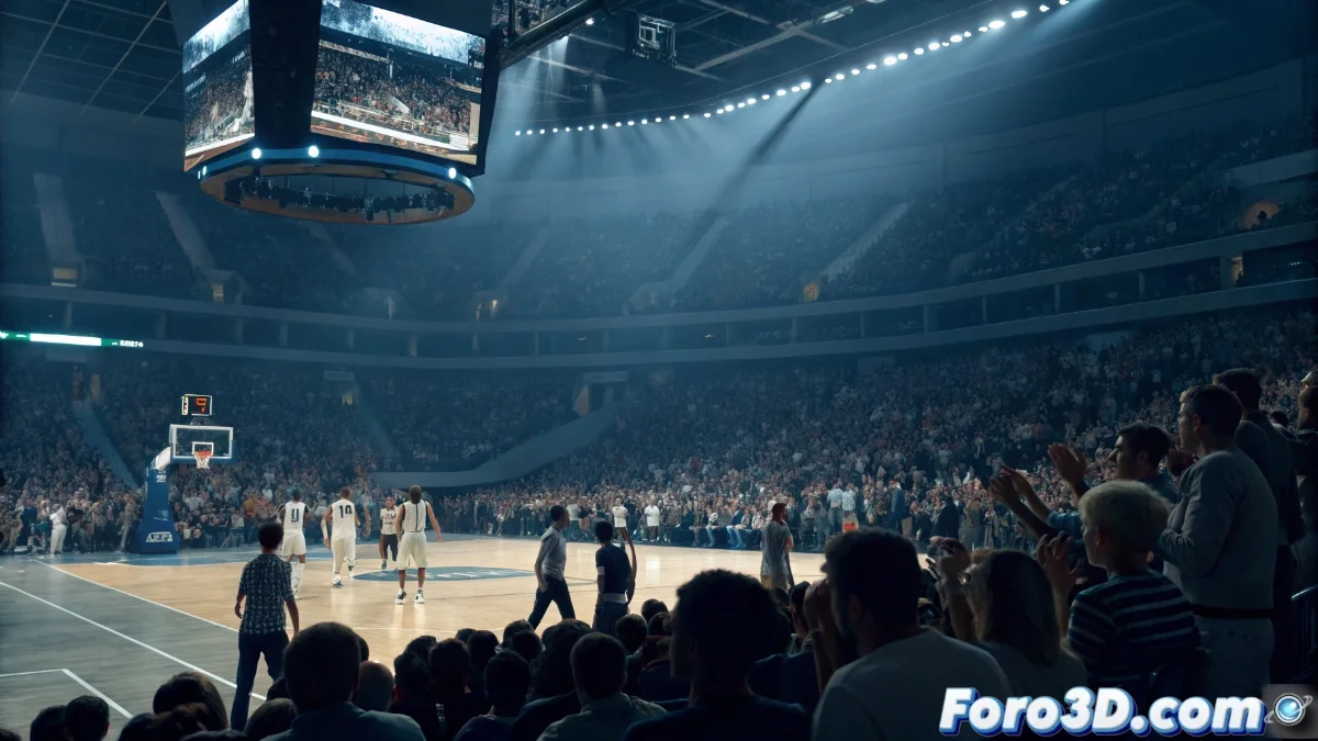 Hinchas del Real Madrid abucheando desde las gradas del Movistar Arena mientras los jugadores abandonan la cancha con gestos de frustración
