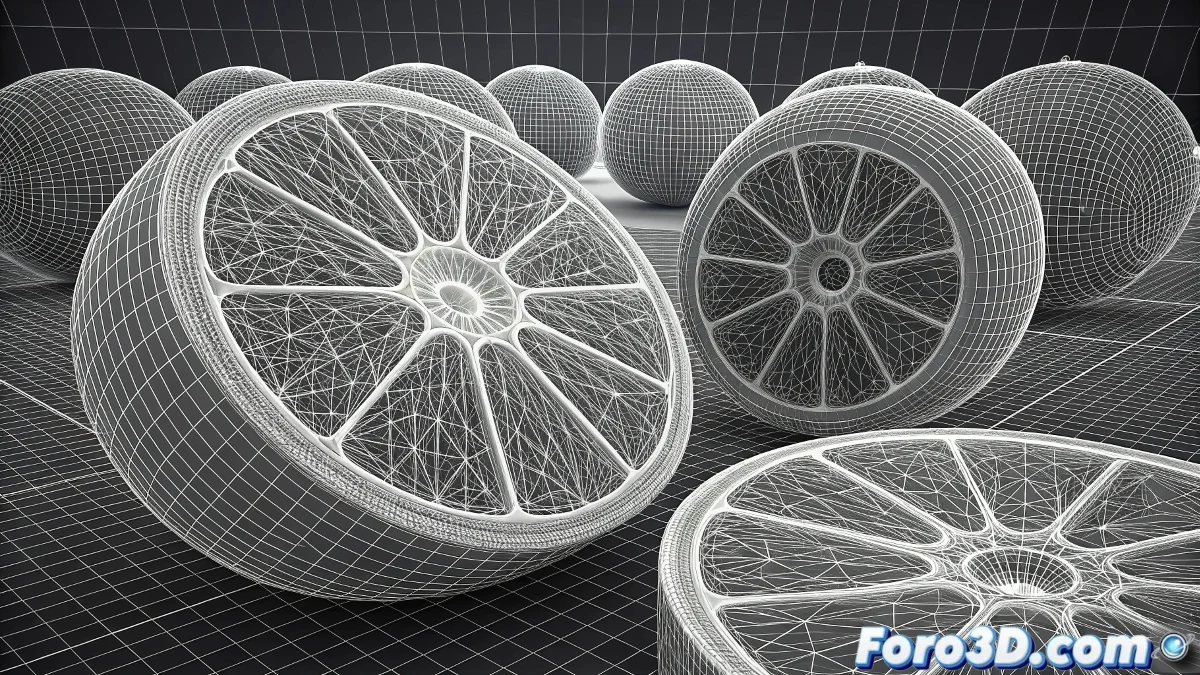 Simulación en Cinema 4D mostrando glóbulos rojos circulando sin fusionarse en torrente sanguíneo con colisiones correctamente configuradas