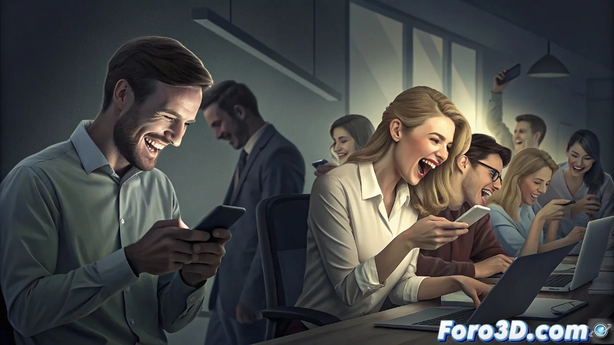 Collage digital que muestra una pantalla de smartphone con memes sexistas contrastando con carteles de protesta por igualdad de género