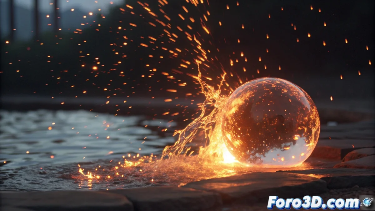 Material editor de Unreal Engine 5 mostrando un nodo Flipbook conectado a una secuencia de sprites de fuego, con parámetros de velocidad y bucle ajustados en tiempo real.