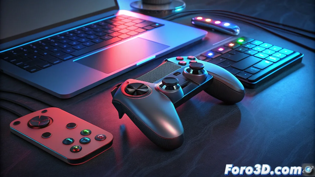 Mando de juego GameSir Cyclone 2 mostrando su diseño, botones personalizables y retroiluminación RGB en múltiples plataformas.