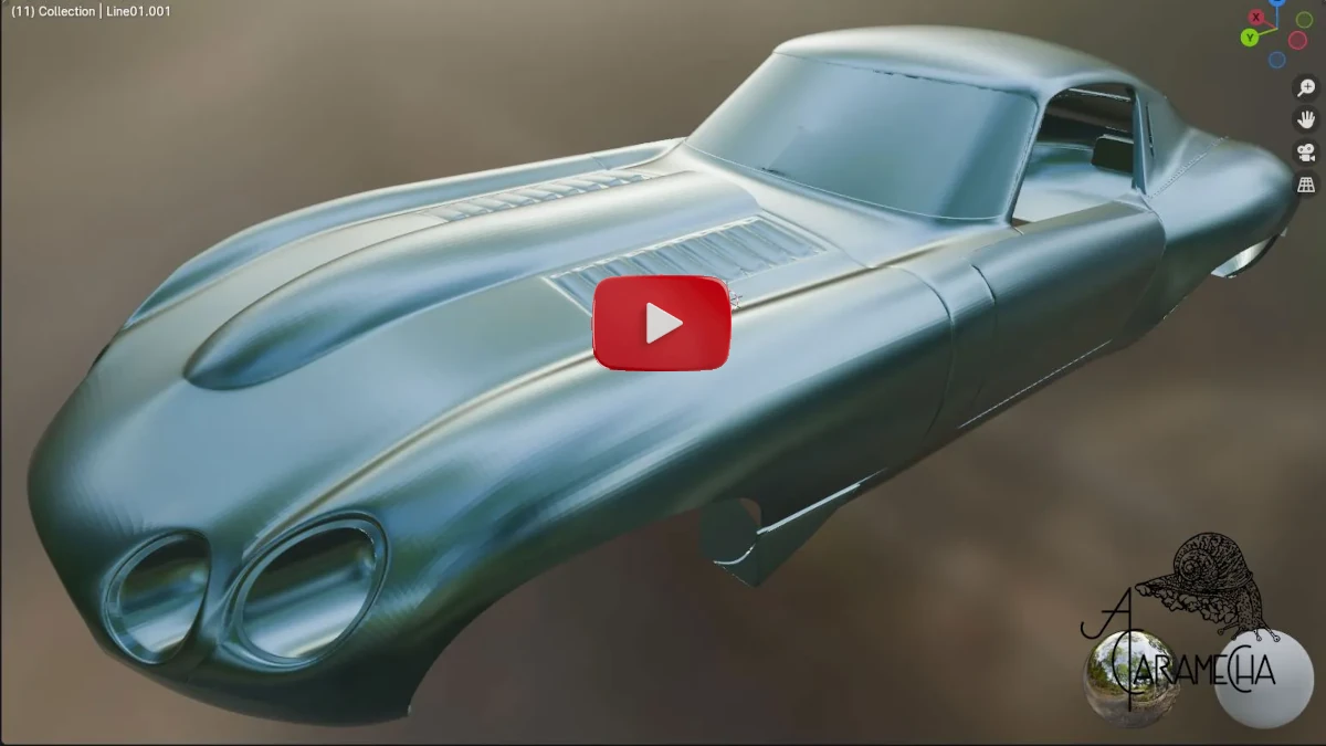Jaguar E-Type Low Drag Cut 7