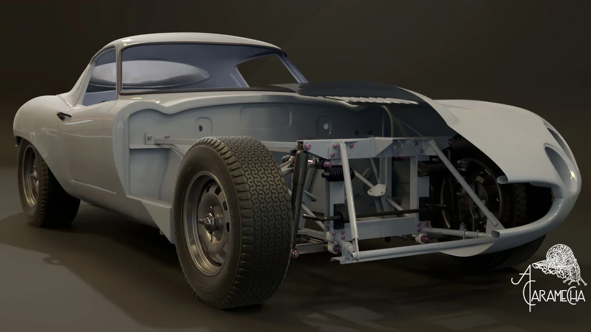Un Proyecto Apasionante: Jaguar E-Type Low Drag Cut 7
