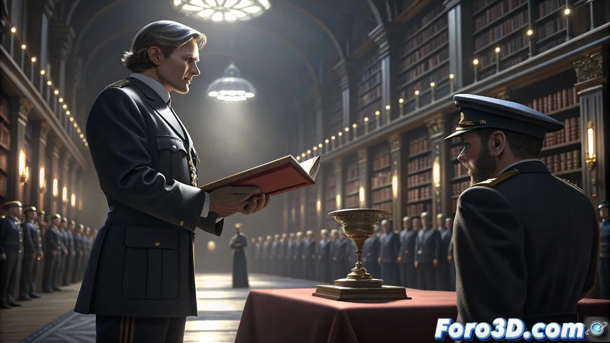 Escritor José María Solís recibiendo el premio de manos del director general de la Policía Nacional en ceremonia oficial