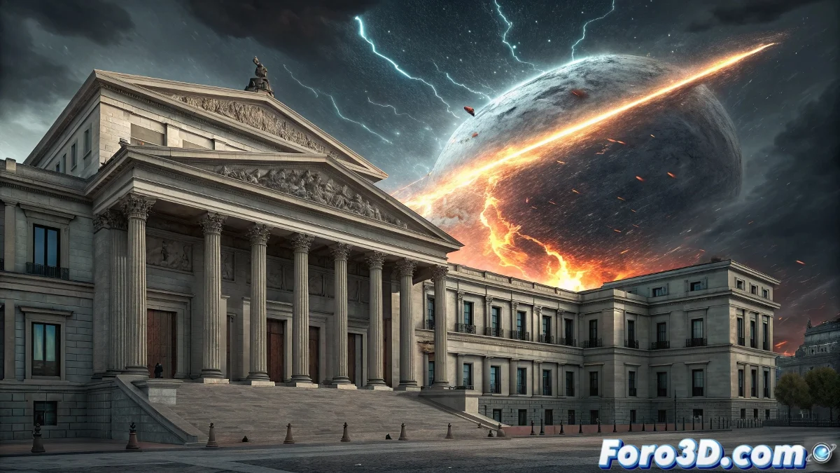 Cometa interestelar 3I/ATLAS observado por telescopios profesionales con trayectoria hiperbólica en el espacio profundo