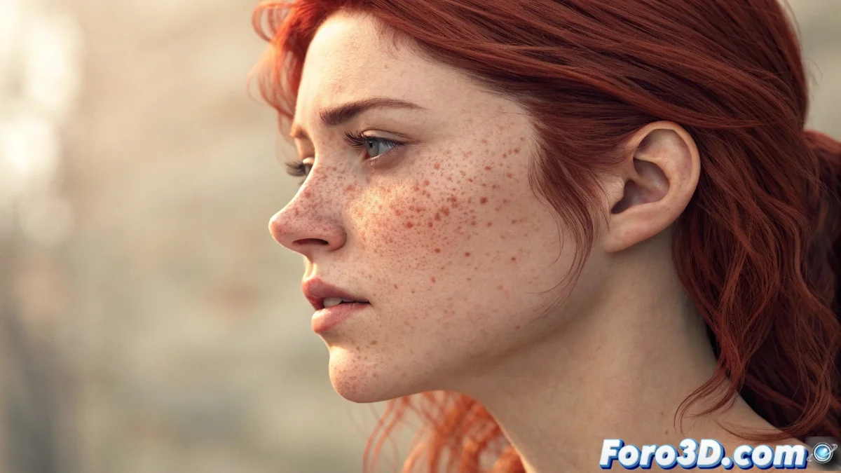 Diagrama médico mostrando el proceso de cicatrización en piel con comparativa entre personas pelirrojas y no pelirrojas, destacando diferencias en respuesta inflamatoria y tiempo de curación