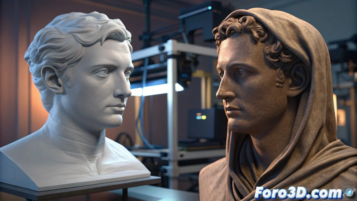 Imagen representativa mostrando modelos 3D exclusivos de Bambu Lab junto a documentos legales y símbolos de protección de derechos de autor