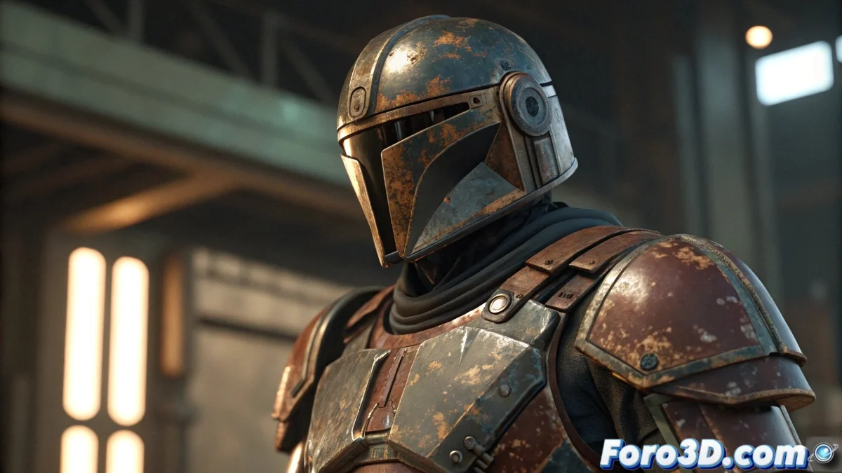 Diagrama visual del sistema Material Layer mostrando capas superpuestas de materiales con propiedades de rugosidad, metalicidad y normales en el editor de Unreal Engine 5