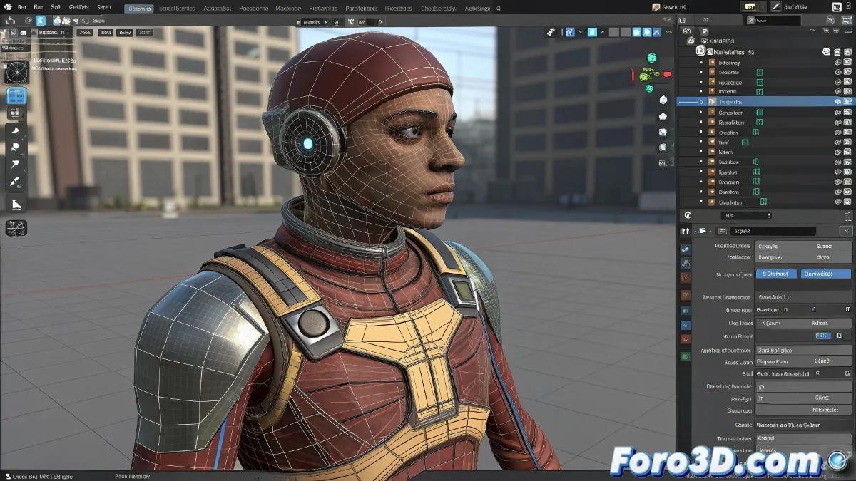 Interfaz de 3ds Max mostrando el cuadro de dialogo Merge, con un personaje biped y su malla seleccionados para importar a una nueva escena.
