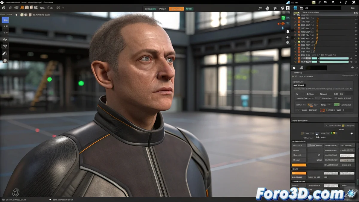 Interfaz de Houdini mostrando el nuevo HDA MetaHuman Character Rig con personaje importado desde Unreal Engine completamente riggeado y texturizado