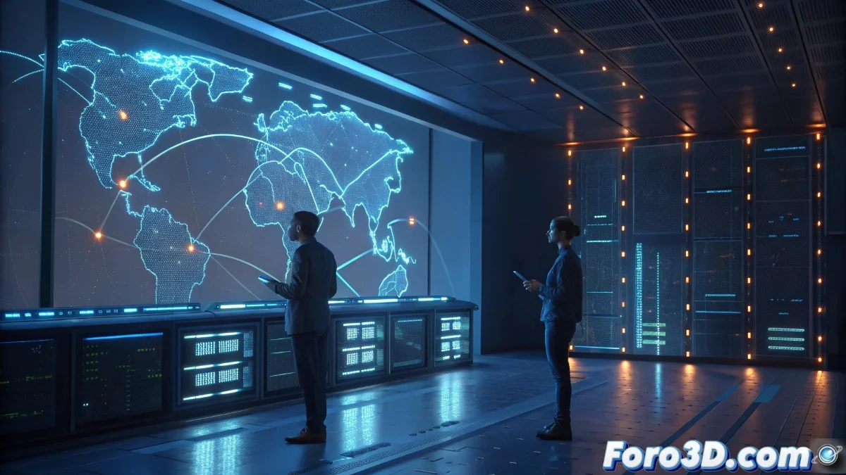 Interfaz de administración de Basis Dynamix Enterprise mostrando paneles de control de redes definidas por software y mapas de zonas de disponibilidad geográficas