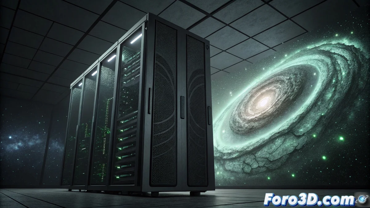 Superordenador NVIDIA DGX Spark con chip GB10 Grace Blackwell en rack de data center, mostrando interconexiones NVLink y sistema de refrigeración líquida.