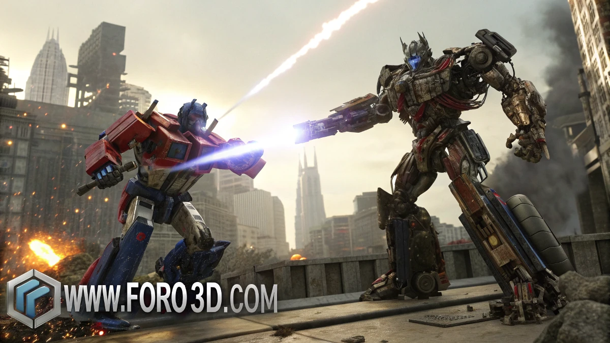 Transformers One es una película animada de ILM