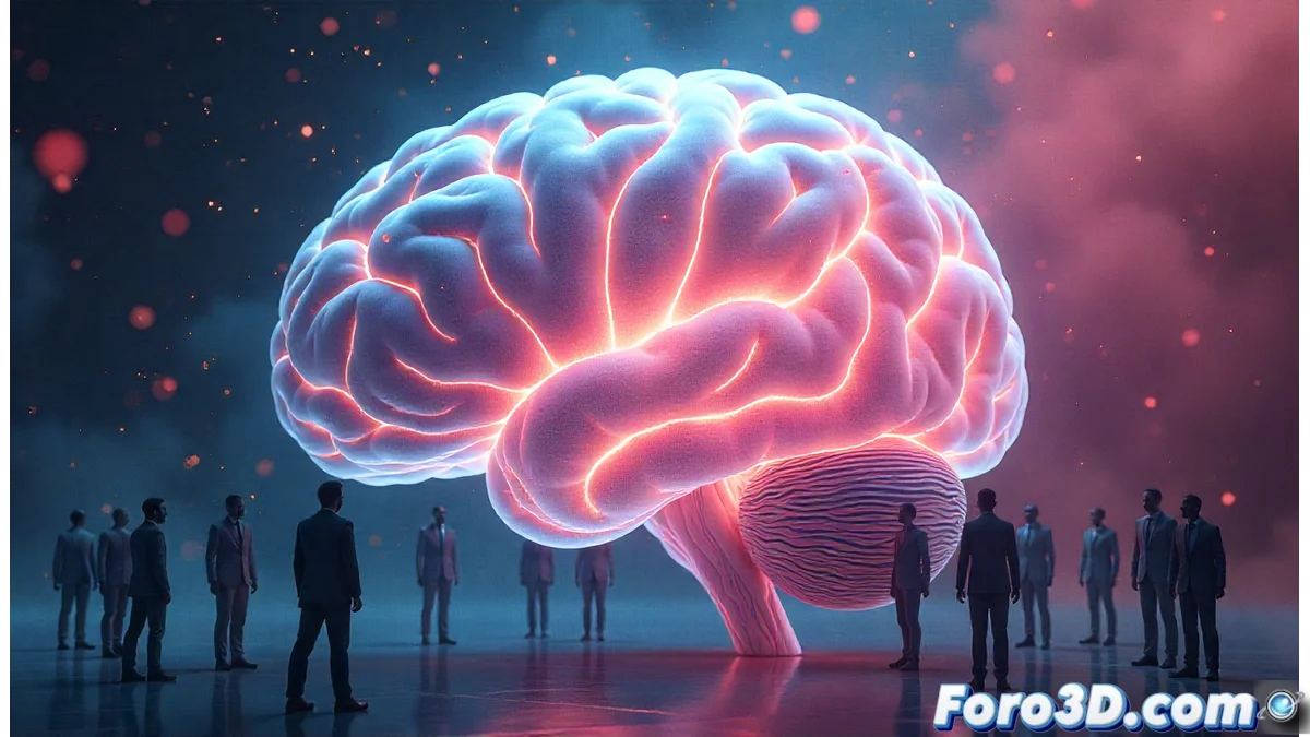 Ilustración de un cerebro humano con zonas resaltadas en colores: amígdala en rojo, corteza prefrontal medial en azul, ínsula en naranja e hipocampo en verde, mostrando activación durante una decisión política.