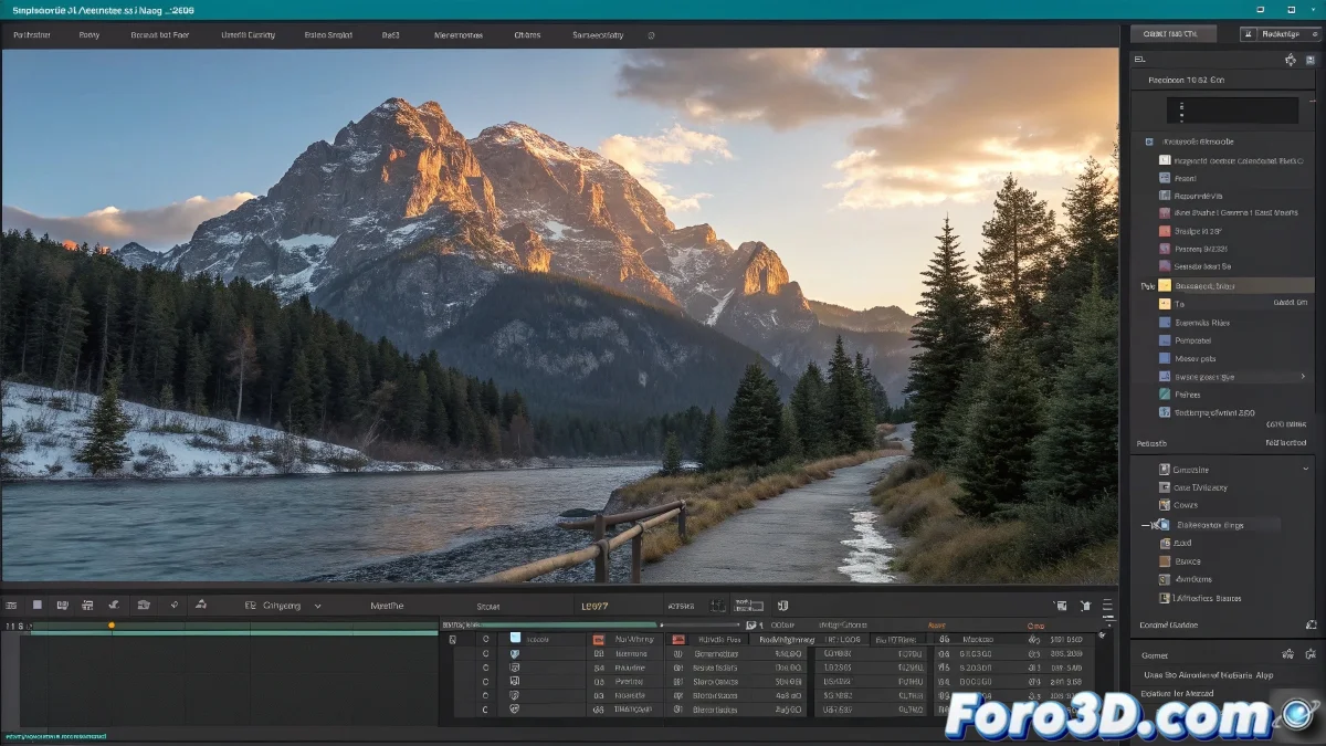 Animación en Maya lista para renderizar secuencia de frames a video final