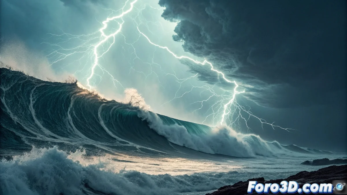 Diagrama abstracto que muestra líneas curvas y elementos gráficos fluyendo en patrones rítmicos armoniosos, con colores que se degradan suavemente y espacios equilibrados