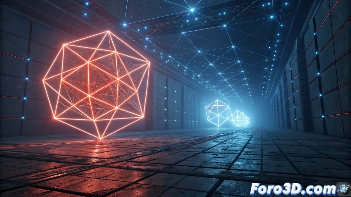 Diagrama técnico mostrando la estructura de un shader compute en Unity con anotaciones sobre puntos críticos de compilación y configuración de plataforma