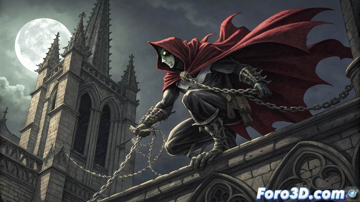 Portada de Spawn #369 mostrando al antihéroe en pose característica, con el logo icónico y el número de edición destacado. Arte de Todd McFarlane.