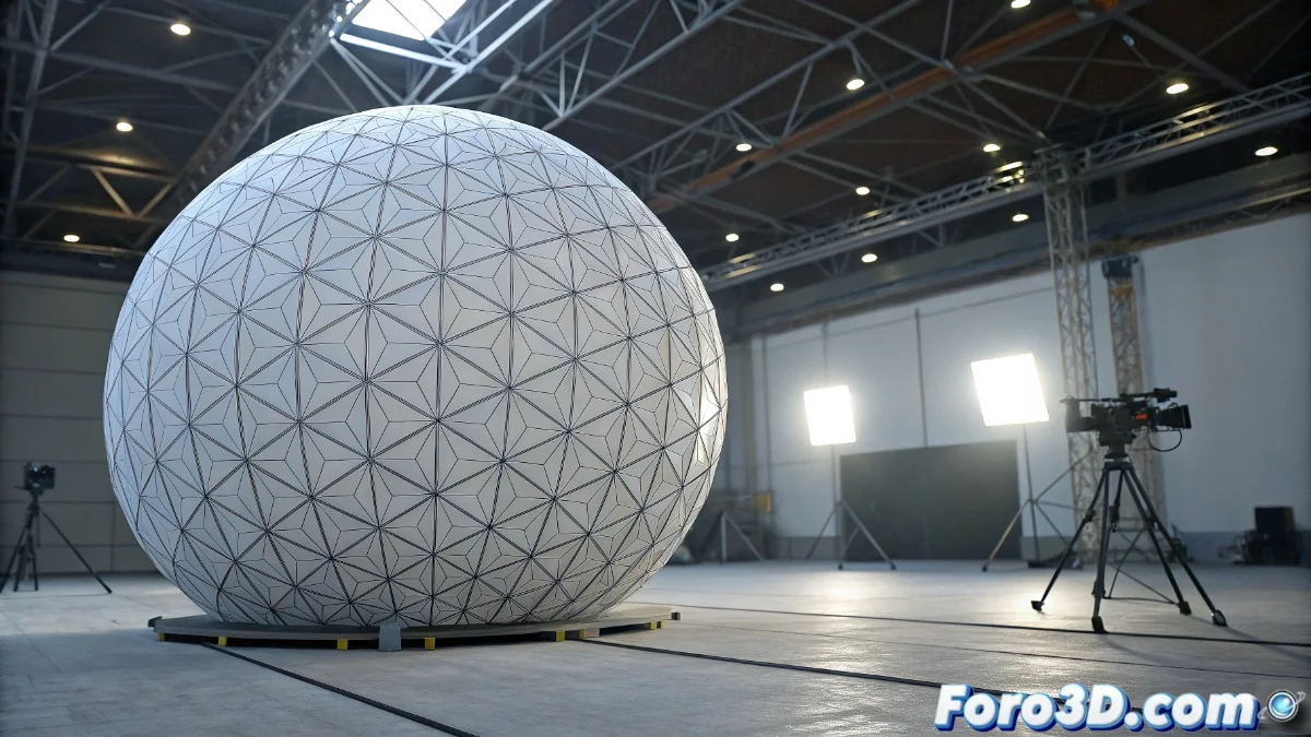 Render 3D mostrando un modelo orgánico con subdivision surface aplicado, destacando transiciones suaves entre niveles de subdivisión y bordes definidos en Blender 5.