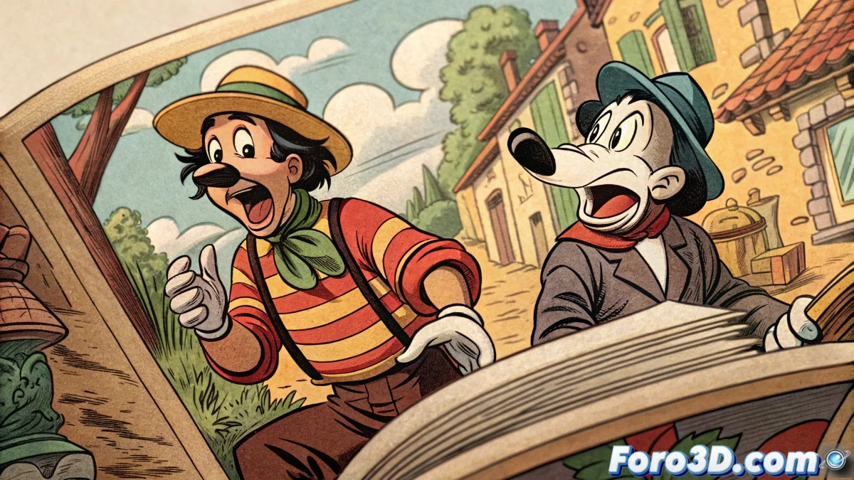 Portada de la integral Bruguera mostrando a Mortadelo y Filemón en una escena cómica característica, rodeados de otros personajes icónicos como Rompetechos y El Botones Sacarino