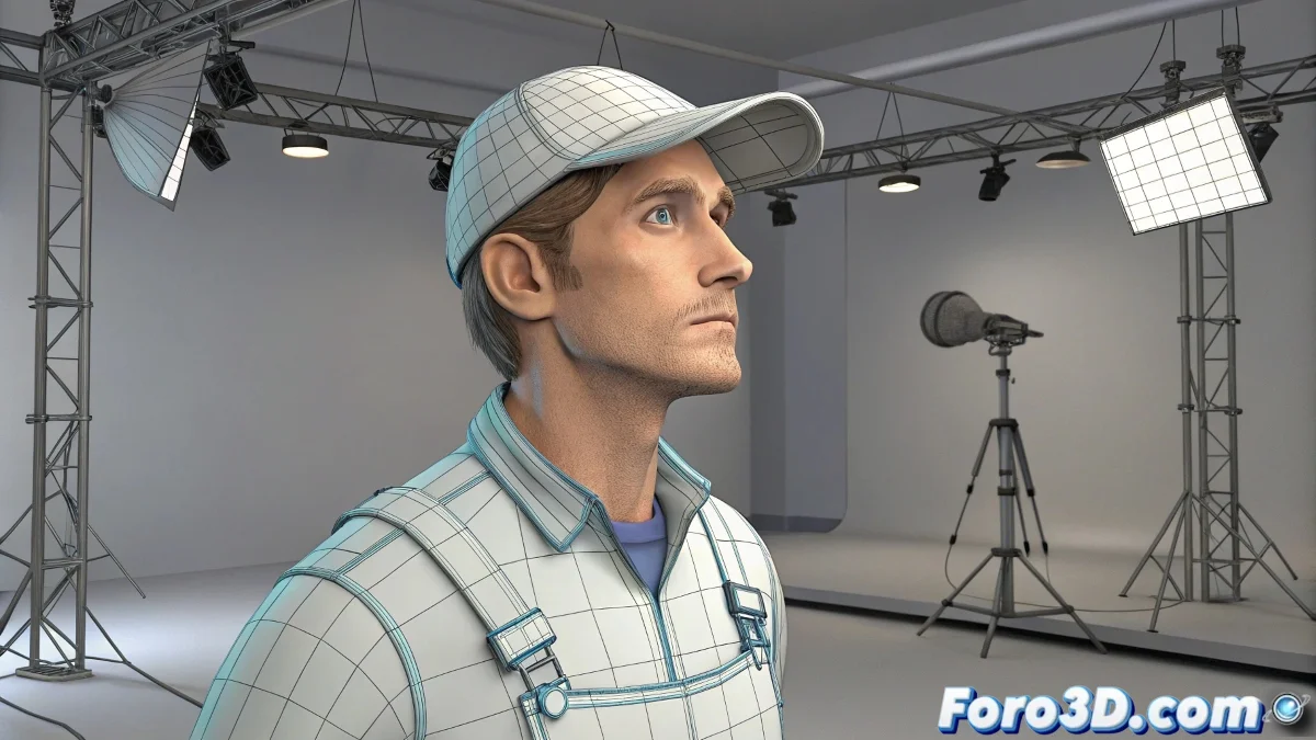 Flujo de trabajo en animación con modelos proxy y detallados