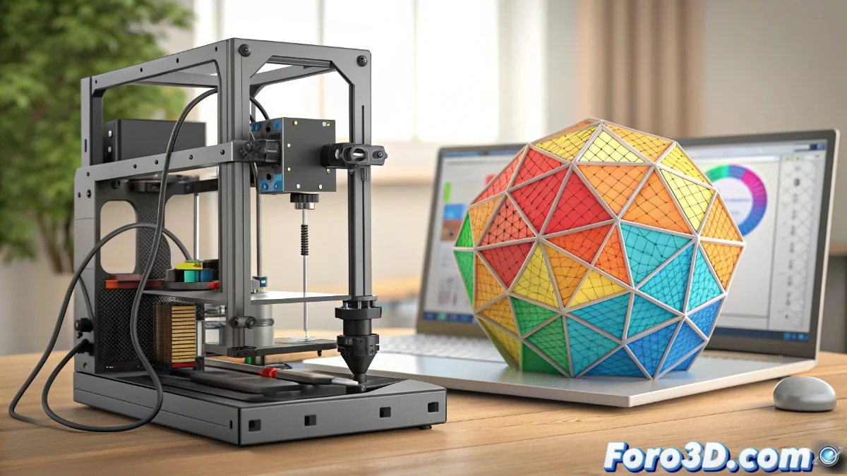 Comparativa visual entre las interfaces de Tinkercad y Meshmixer mostrando sus herramientas principales y flujos de trabajo