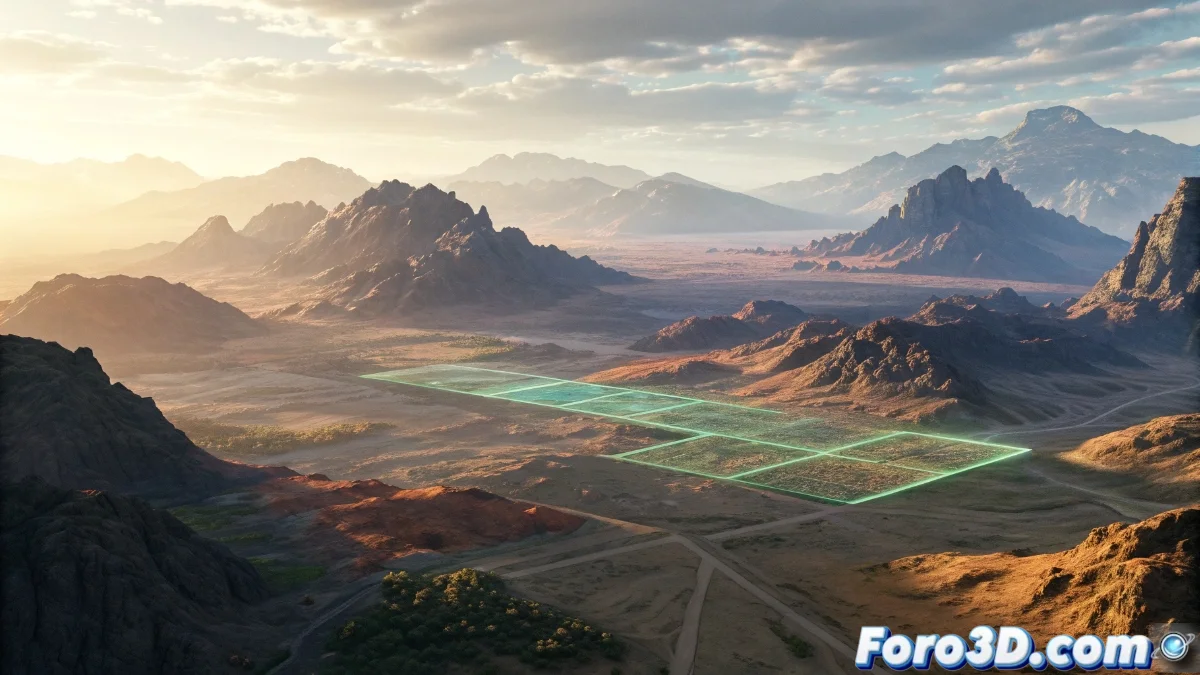 Diagrama de interfaz de Unreal Engine mostrando la jerarquía de Data Layers con actores organizados por categorías como misiones, áreas geográficas y eventos temporales.