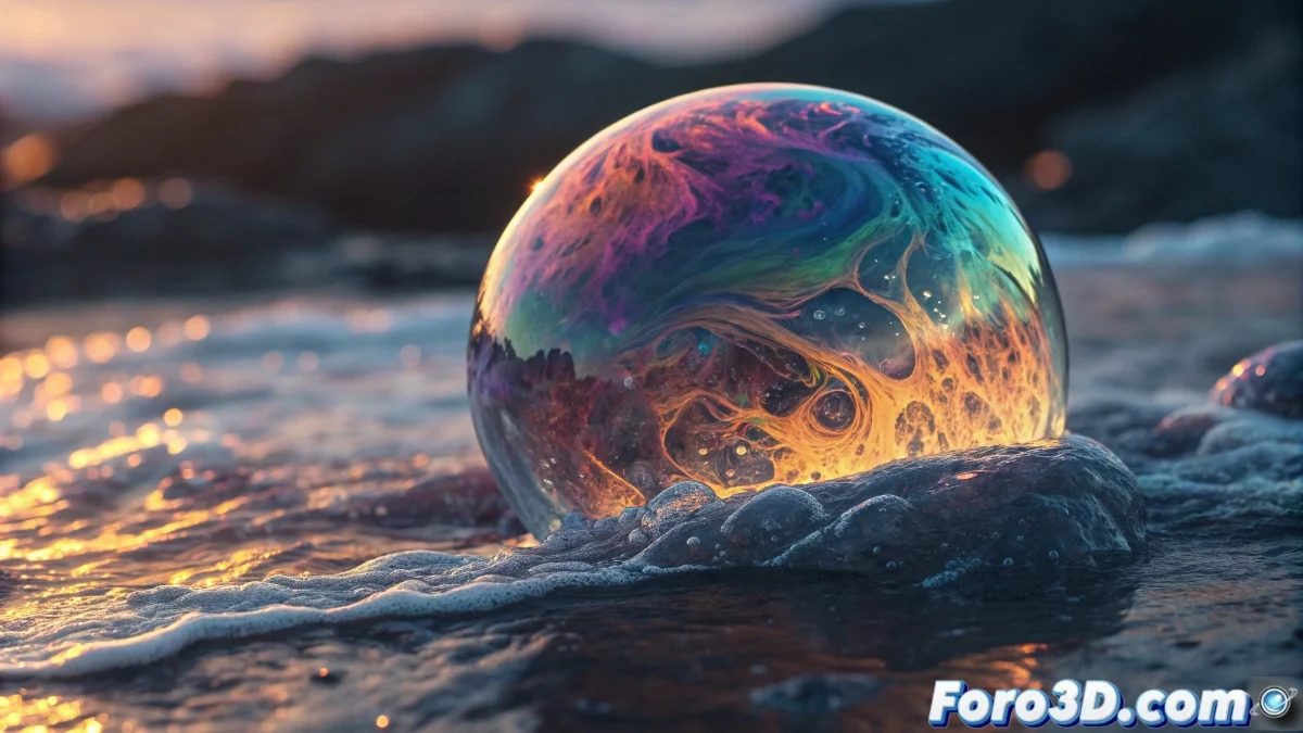 Nodo UV Warp en el Shader Editor de Blender 5, mostrando conexiones de texturas animadas y parámetros de transformación en tiempo real.