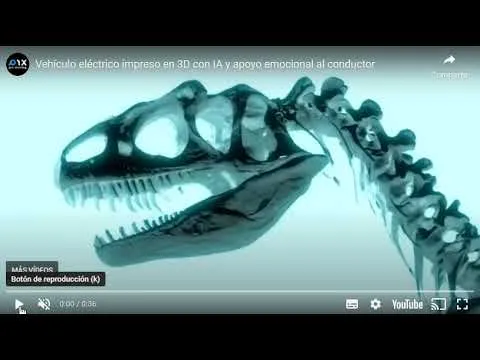Robo-EV vehículo eléctrico impreso en 3D con IA y apoyo emocional