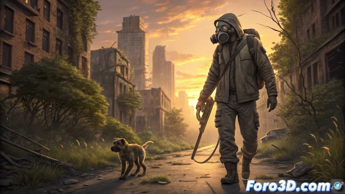 Portada del cómic Y: El último hombre mostrando a Yorick Brown con su mono Ampersand en un paisaje postapocalíptico, con la agente 355 de fondo y elementos simbólicos de la sociedad transformada