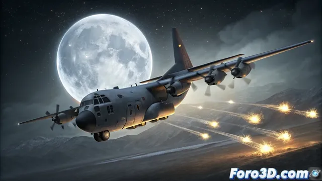 El AC-130J Ghostrider: Detalles técnicos y consejos para modelado 3D