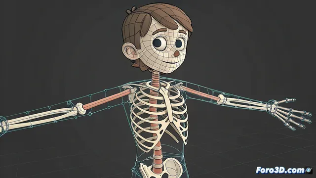 Usar la herramienta Hueso en Adobe Animate para rigging vectorial