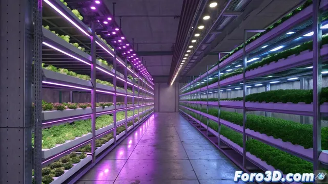 Agricultura vertical subterránea transformando espacios abandonados