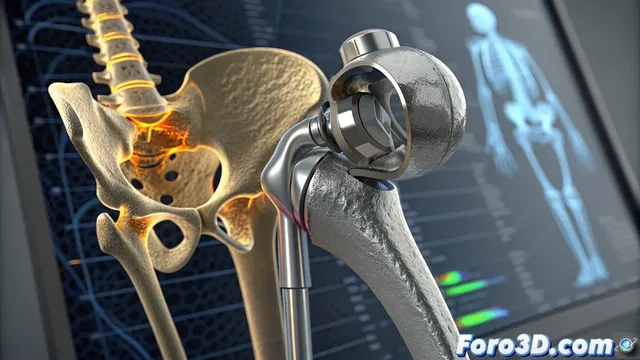 Análisis forense de un implante de cadera mediante micro-ct