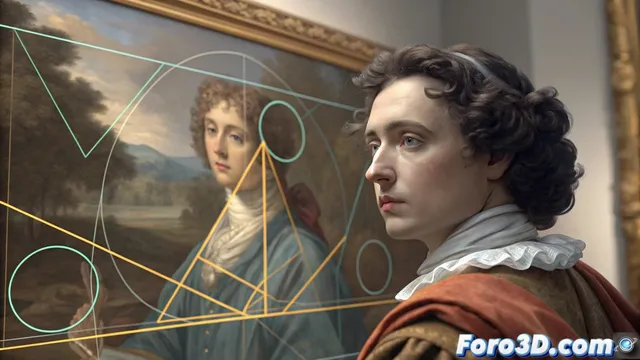 Analiza la composición de una obra maestra con deconstrucción digital