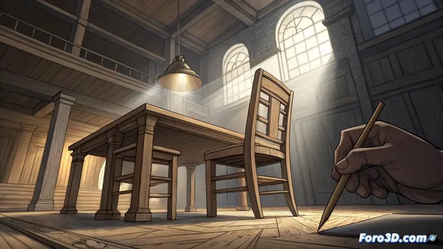 Aprende a dibujar desde un punto de observación inusual