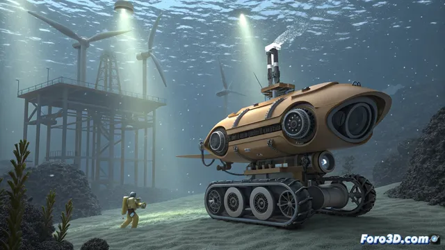 Aquanaut, el robot submarino que se transforma para tareas complejas