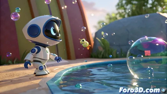 Astro Bot despliega un espectáculo visual con su motor propietario en PlayStation 5