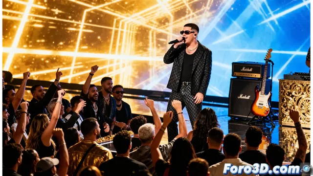 El artista puertorriqueño Bad Bunny se corona como el más escuchado del mundo en 2025