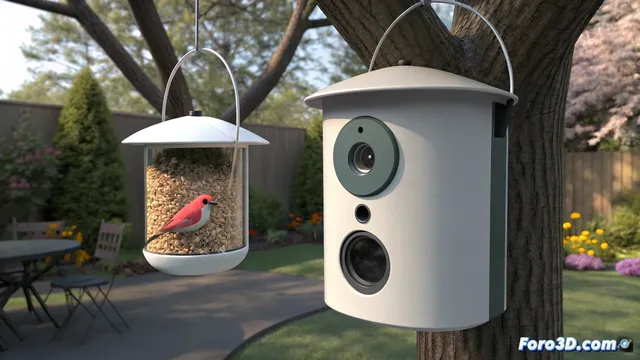 Birdfy anuncia dos comederos inteligentes con cámara para observar aves