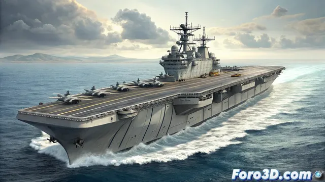 El buque de asalto anfibio clase America: una plataforma de aviación naval