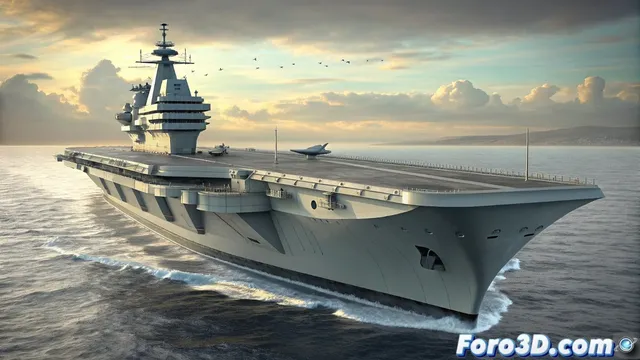 Modelar el portaaviones clase Queen Elizabeth: guía de referencia