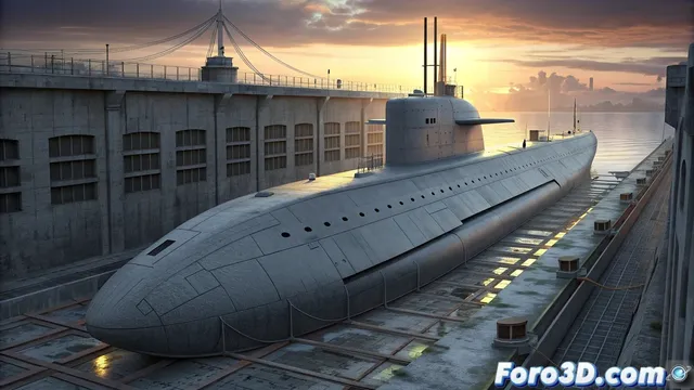 Modelar el submarino tipo 212A para 3D: guía de características clave