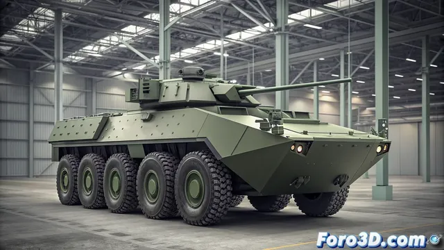 Modelar el vehículo de combate VBCI francés: guía de referencia