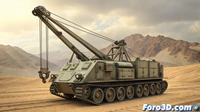 El vehículo de recuperación M88 Hercules: un desafío para modelar